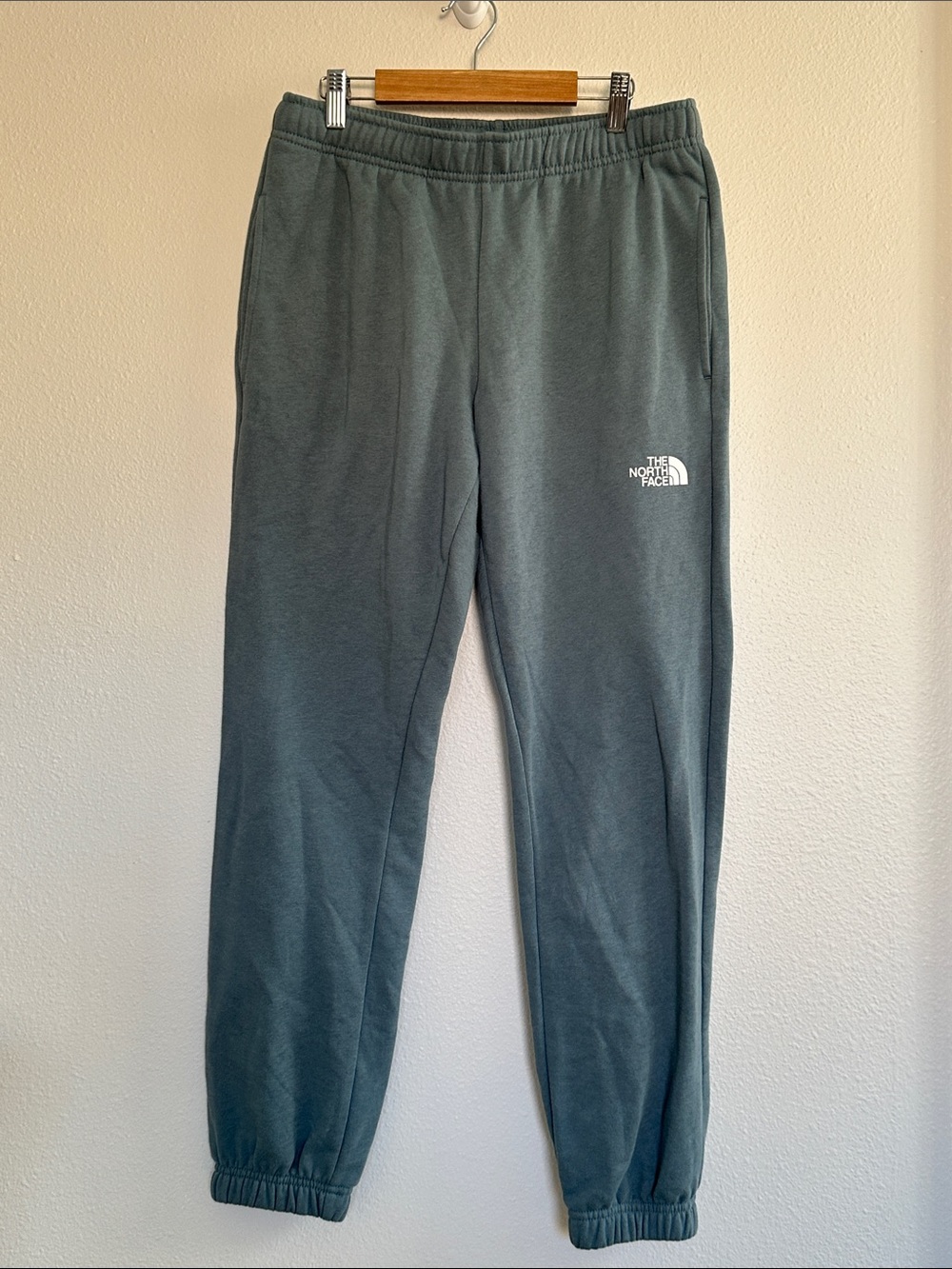 The North Face Men's Blue Gray Fleece Joggers